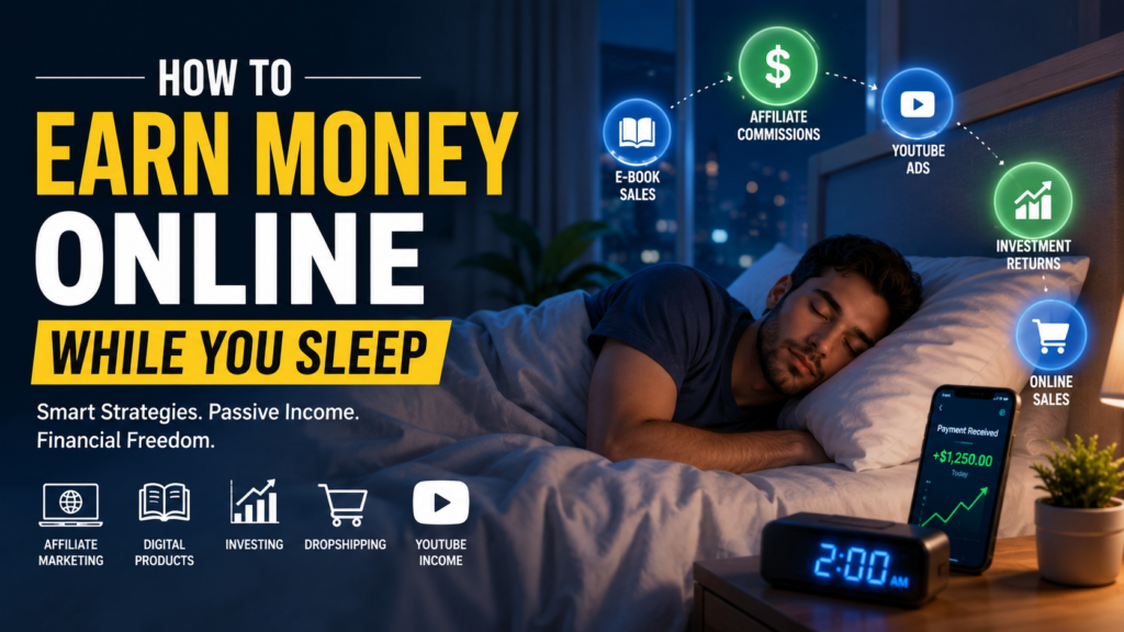 How to Make Money Online While You Sleep