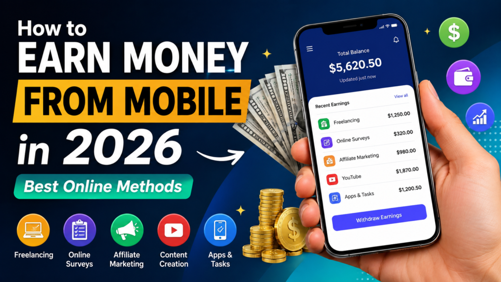 Earn Money From Mobile